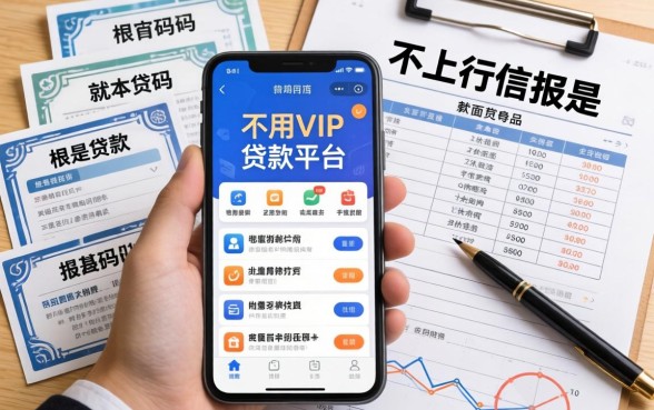 我翻遍了全网,发现不用vip的贷款平台都有哪些呢和不上征信报告的贷款app根本就是两码事
