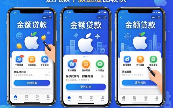 适合苹果手机的小额贷款，这几款下款速度比较快