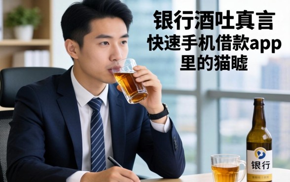 银行经理酒后吐真言：快速手机借款app里的猫腻