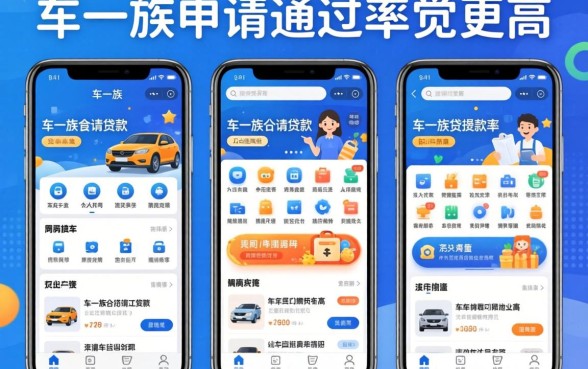 汇总几款有车小额贷款软件,有车一族申请通过率更高
