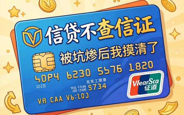 哪个信贷不查征信？被坑惨后我摸清了这些门道