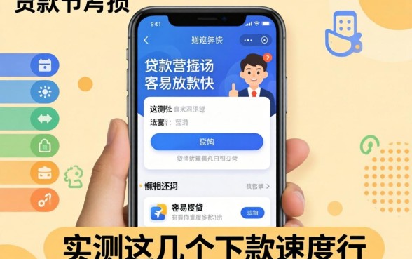 有什么贷款软件容易放款快？实测这几个下款速度还行