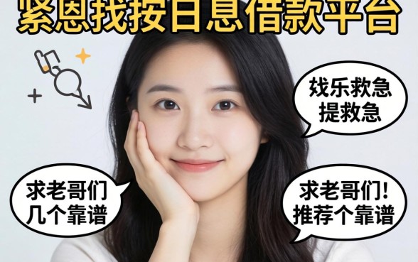 手头紧想找按日息借款的平台救急，求老哥们推荐几个靠谱的！