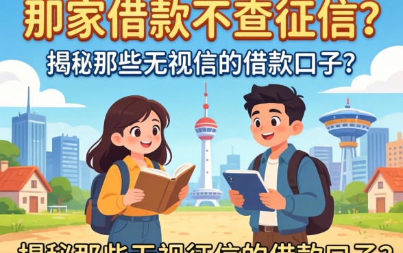 急需资金周转?哪家借款不查征信?揭秘那些无视征信的借款口子