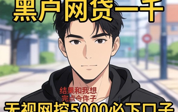 我试了2026黑户网贷一千和无视风控5000必下口子,结果和我想的完全不一样