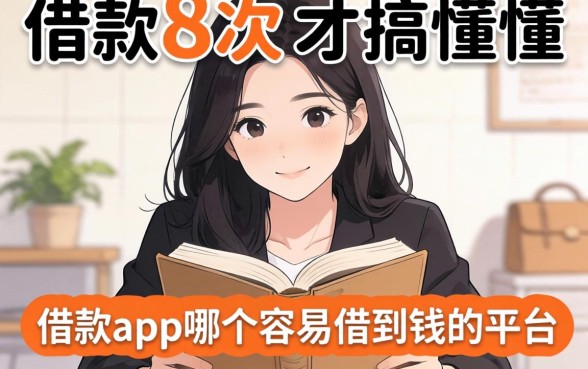 借了8次才搞懂：借款app哪个容易借到钱的平台真不看广告